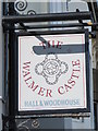 Sign for The Walmer Castle, Queen