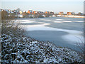 Muskham Lake in winter