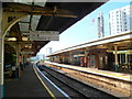 Along platform 3, Cardiff Queen Street railway station