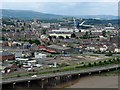 A view over Newport City centre.