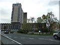 Looking towards the BT tower from Furnival Gate