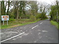 Road junction in Margam Country Park