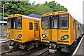 Passing trains, Hightown Railway Station