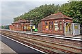 Platform buildings, Hall Road Railway Station