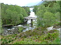 NH1923 : Bridge over the River Affric by Dave Fergusson