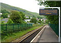 Departure information, Troedyrhiw railway station