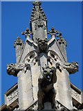 TL4557 : Gargoyles on The Church of Our Lady and the English Martyrs, Cambridge by Meirion