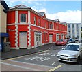 Colourful shops and offices to let, Swan Street,  Merthyr Tydfil