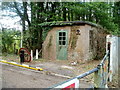 Abandoned gatehouse, Rhadyr