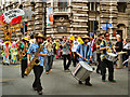 SJ8398 : Manchester Day Parade, Cross Street by David Dixon