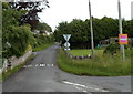 No entry to Old Road, Bwlch