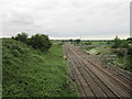 Rail lines to the north of Leighton Buzzard