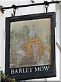 Sign for The Barley Mow, St. George