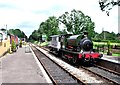 TQ4517 : Tank engine and guard's van, Lavender Line, Isfield by nick macneill