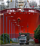 J3676 : The 'SeaRose FPSO' at Belfast by Rossographer