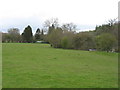 Fields beside the Wye near Pen-ddol Rocks