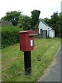 Letter box by the old telephone exchange at Vernham Dean