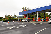 NZ3266 : Tyne Tunnel Toll Booths by David Dixon