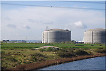 TQ8676 : Gas storage, Isle of Grain by N Chadwick