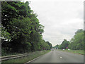 Hillfield Lane overbridge from A38 north