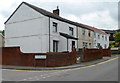 Houses on the corner of Andrews Close, Heolgerrig, Merthyr Tydfil