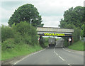 Railway bridge north of Welham