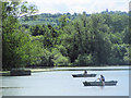 SP9113 : Going Fishing on Tringford Reservoir, near Tring by Chris Reynolds