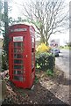 TQ8930 : Telephone Kiosk, Small Hythe by N Chadwick
