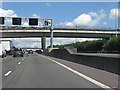 M25 motorway - Isle of Wight farm accommodation bridge