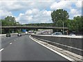 M25 motorway - Solesbridge Lane bridge