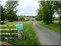 Private road to Newton Farm, Brecon