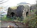 Former Llynvi Ironworks Furnace viewed from higher ground, Maesteg