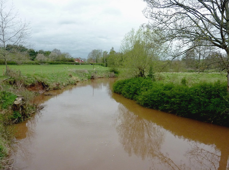 The River Rea near Newnham Bridge,... © Roger Kidd :: Geograph Britain ...