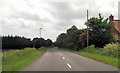 South Somercotes road leaving North Somercotes