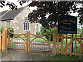 Walesby Church and gate