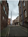 Looking up Bailey Lane towards West Street