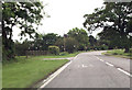 A46 approaching Laughton House