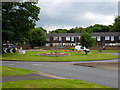 Roundabout on Lords Wood Lane