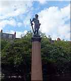 TQ2777 : The Boy David Statue, Chelsea Embankment Gardens by PAUL FARMER