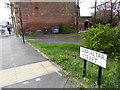 Street name sign in Gibraltar Street