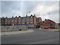 Looking  back to Gibraltar Street from the A61