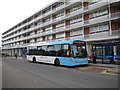 Bus outside Bell Green precinct