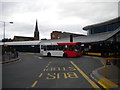 Bus in West Bromwich bus station