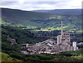SK1682 : Hope Cement Works by Stephen Burton