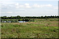 Lake in old workings by Magna Park