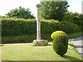 Remains of an ancient cross