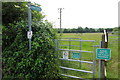 Footpath towards Aspley Hall