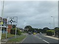 Roundabout (junction of A337 with B3058)