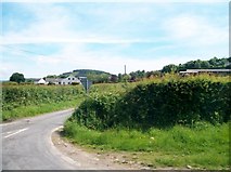 J0216 : Tievecrom Road at its junction with Drumintee Road by Eric Jones