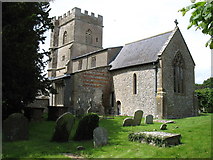 SU1872 : St Andrew's church, Ogbourne St Andrew by David Purchase